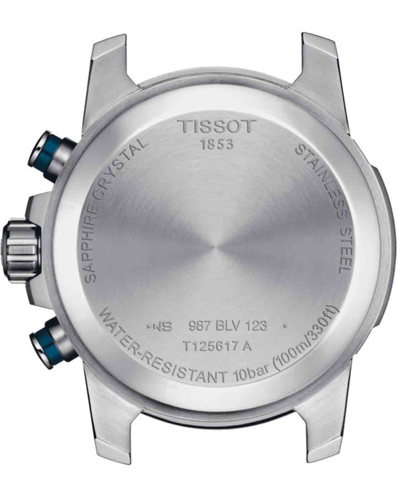 TISSOT T-Sport Supersport Chronograph Silver Stainless Steel Bracelet