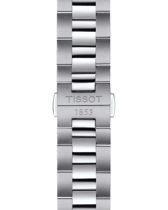 TISSOT T-Classic Open Heart Powermatic 80 Automatic Silver Stainless Steel Bracelet