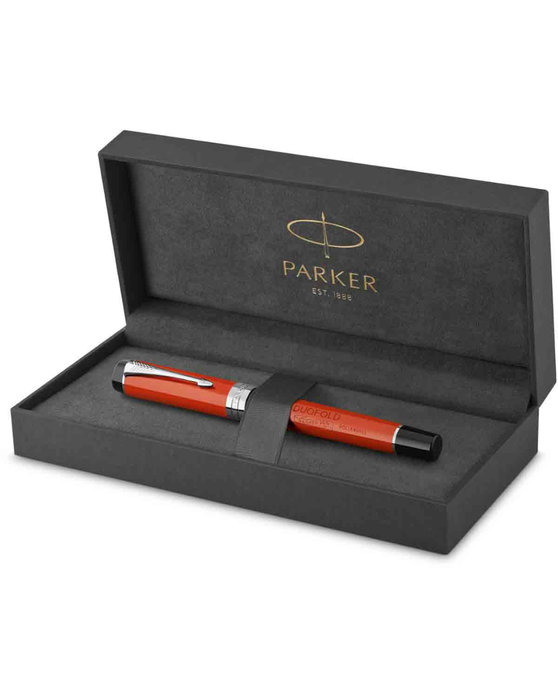 PARKER Duofold Classic Big Red Vintage CT Fountain Pen