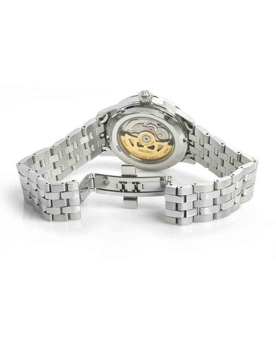 SEIKO Presage Automatic Silver Stainless Steel Bracelet