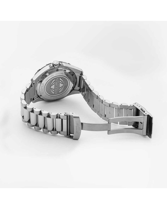 ROAMER Rockshell Mark III Silver Stainless Steel Bracelet
