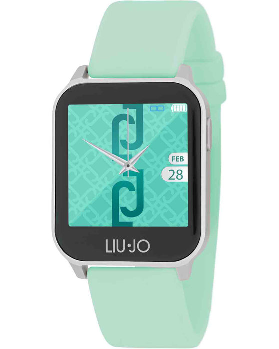 LIU JO Energy Smartwatch Light Green Silicone Strap