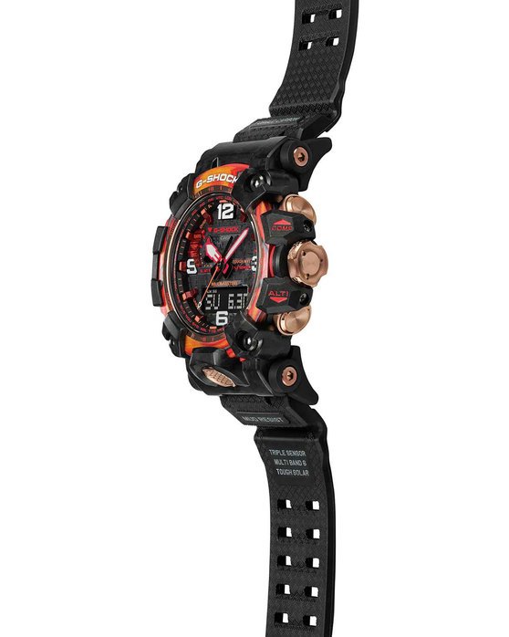 G-SHOCK 40th Anniversary Flare Red Mudmaster Tough Solar Limited Edition