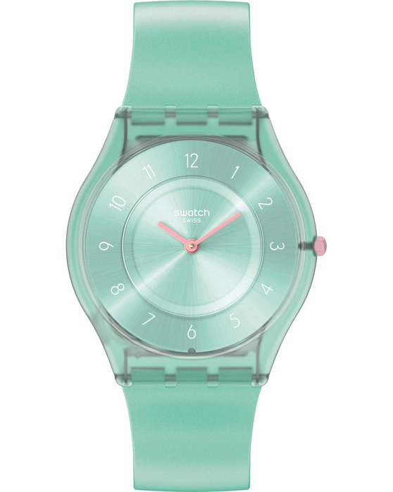 SWATCH Pastelicious Teal Green Silicone Strap