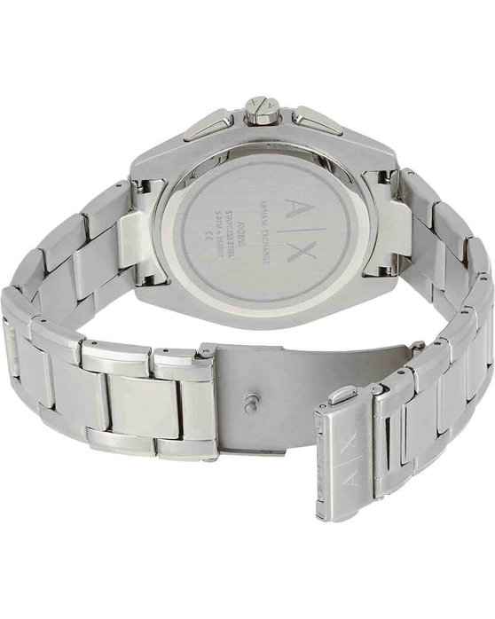 ARMANI EXCHANGE Giacomo Chronograph Silver Stainless Steel Bracelet