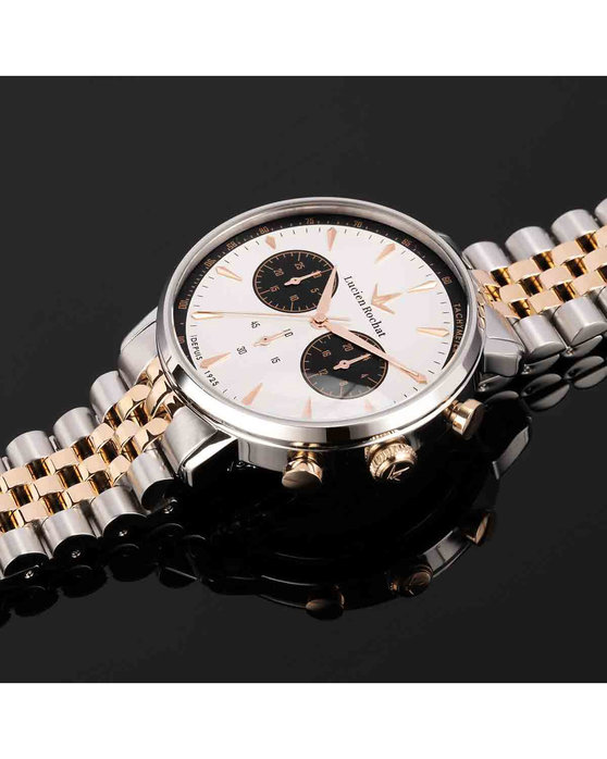 LUCIEN ROCHAT Garcon Chronograph Two Tone Stainless Steel Bracelet