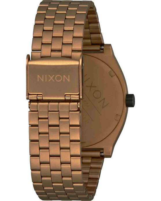 NIXON Time Teller Brown Stainless Steel Bracelet