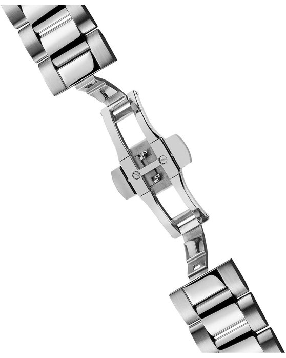 INGERSOLL Michigan Automatic Silver Stainless Steel Bracelet
