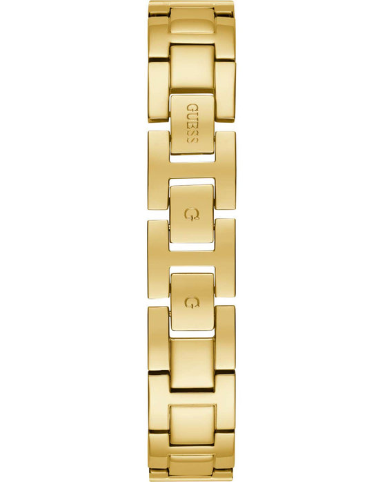 GUESS G Cluster Crystals Gold Stainless Steel Bracelet