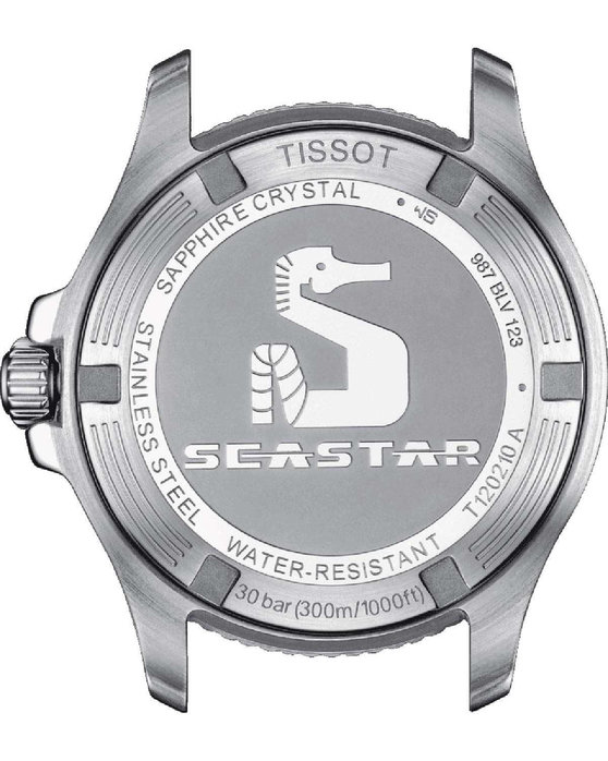 TISSOT T-Sport Seastar 1000 Diamonds White Silicone Strap