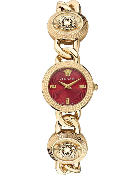 VERSACE Stud Icon Gold Stainless Steel Bracelet
