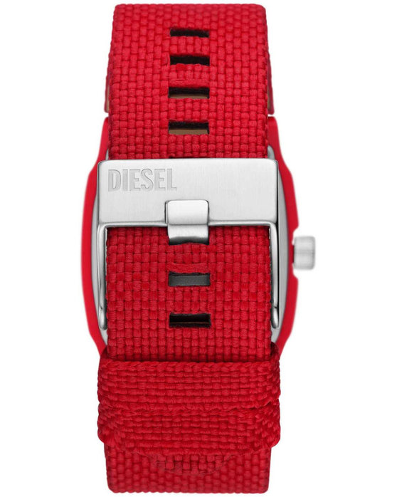 DIESEL Cliffhanger Solar Red Synthetic Strap