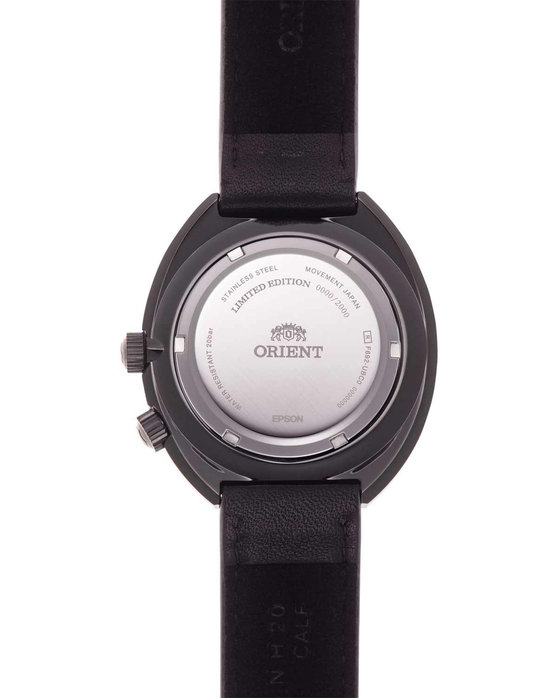 ORIENT Neo Sports Automatic Black Leather Strap