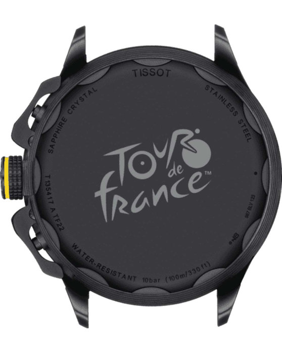 TISSOT T-Race Cycling 2023 Tour de France Chronograph Yellow Rubber Strap Special Edition