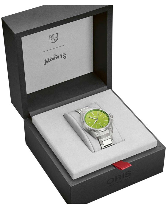 ORIS ProPilot X Kermit Edition Automatic Silver Titanium Bracelet