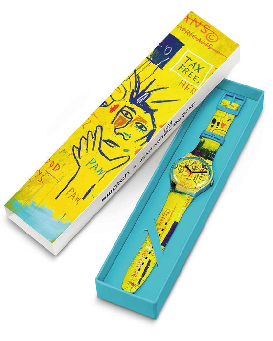 SWATCH Art Journey 2023 Hollywood Africans By Jean-Michel Basquiat