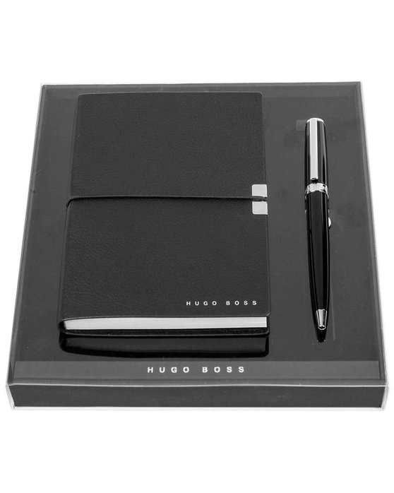 Σετ στυλό και σημειωματάριο HUGO BOSS Gear Icon