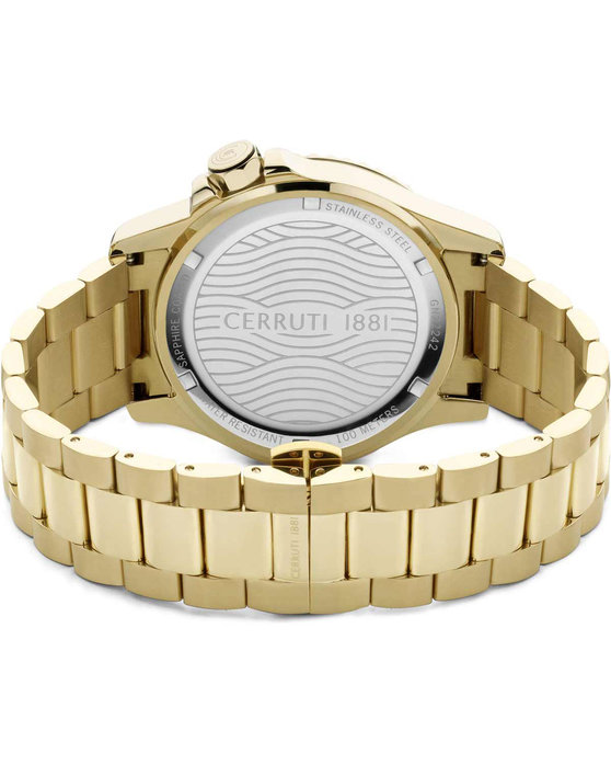 CERRUTI Pesaro Gold Stainless Steel Bracelet