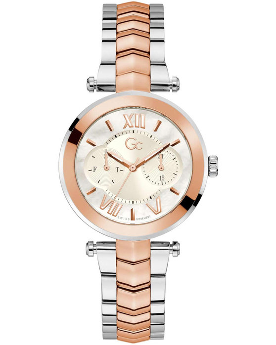 GUESS Collection Illusion Two Tone Stainless Steel Bracelet