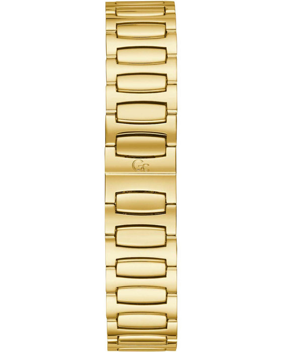 GUESS Collection Fusion Crystals Gold Stainless Steel Bracelet