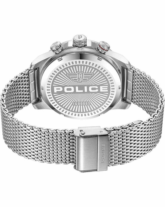 POLICE Rotorcrom Silver Stainless Steel Bracelet
