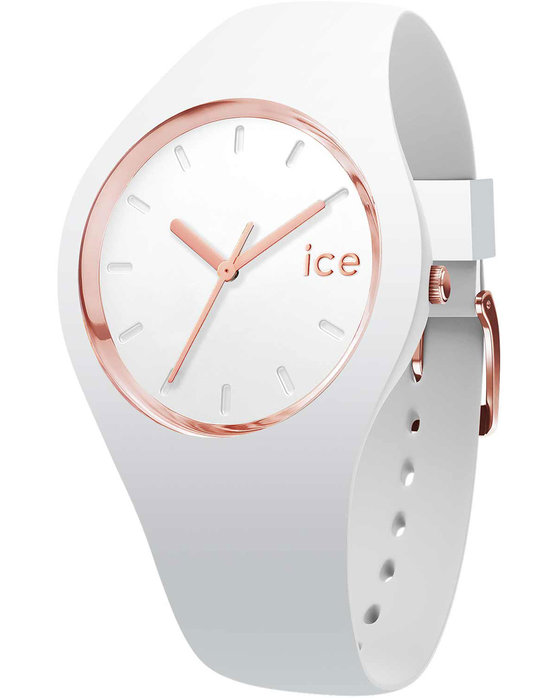 ICE WATCH Glam White Silicone Strap (S)