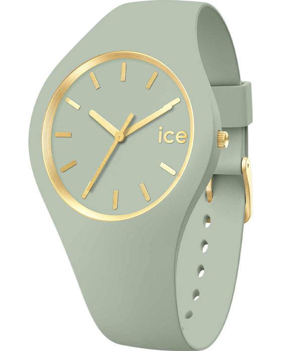 ICE WATCH Glam Brushed Light Green Silicone Strap (S)