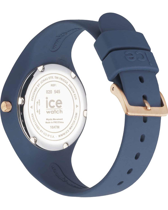 ICE WATCH Glam Brushed Blue Silicone Strap (S)