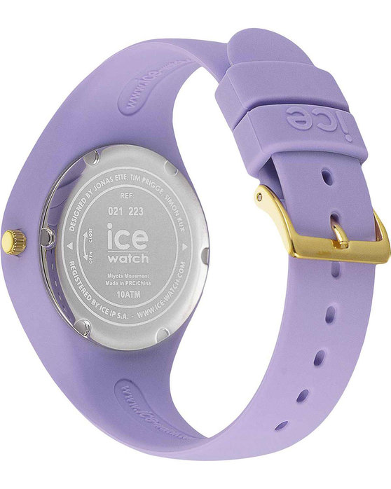 ICE WATCH Glitter Purple Silicone Strap (S)