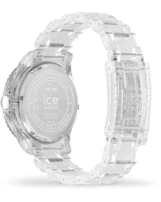 ICE WATCH Chrono with White Plastic Bracelet (M)