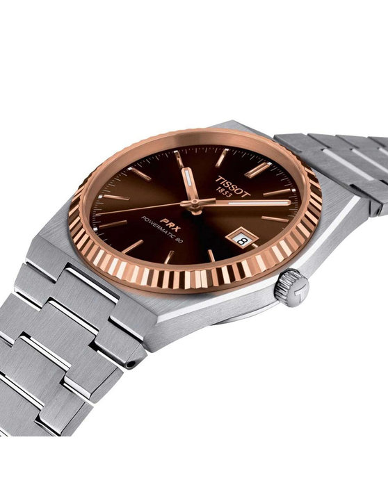 TISSOT T-Gold Automatic Silver Stainless Steel Bracelet
