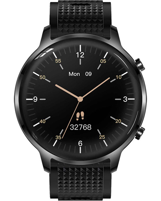 DAS.4 SG20 Smartwatch Black Silicone Strap