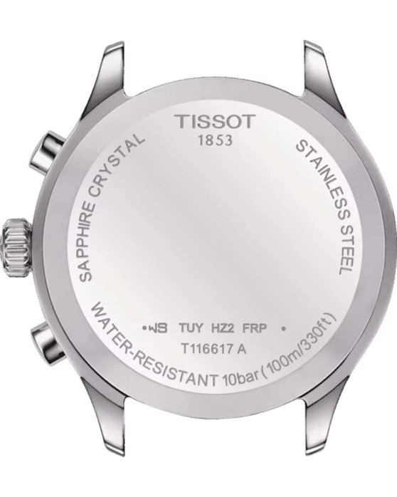 TISSOT T-Sport Chrono XL Chronograph Brown Leather Strap