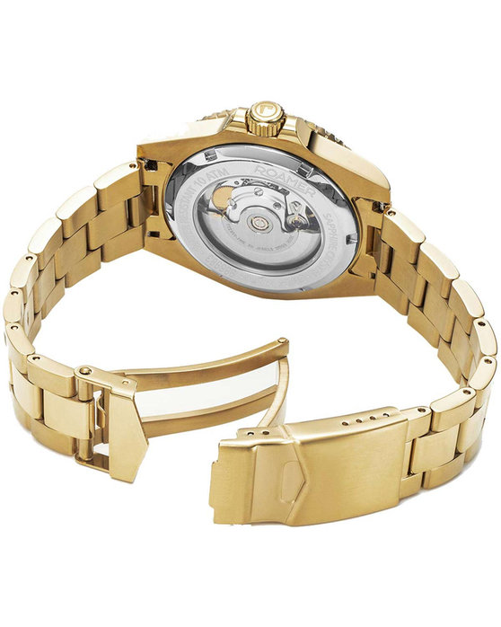 ROAMER Premier Automatic Gold Stainless Steel Bracelet