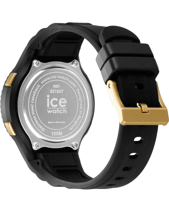 ICE WATCH Digit Chronograph Black Synthetic Strap (S)