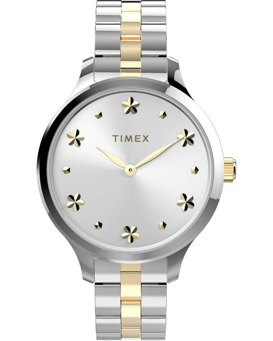 TIMEX Trend Peyton Silver Stainless Steel Bracelet