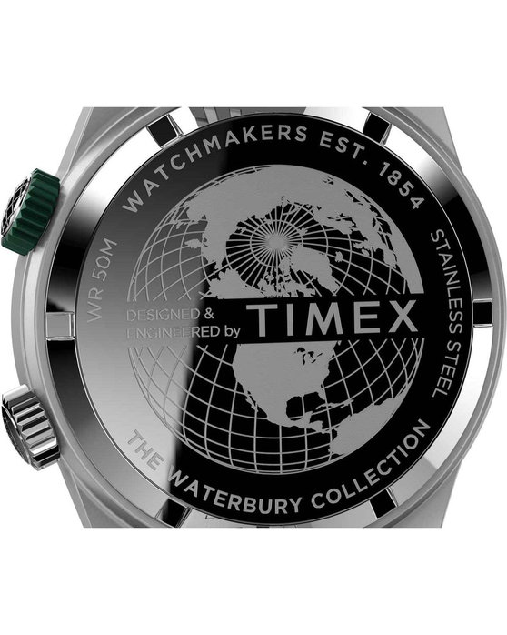 TIMEX Waterbury Traditional Silver Stainless Steel Bracelet