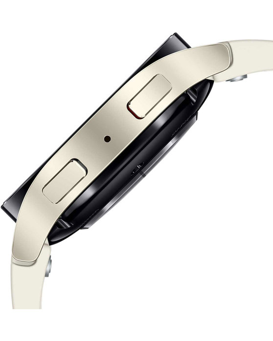 Samsung Galaxy Watch 6 40mm Gold LTE with Grey Silicone Strap
