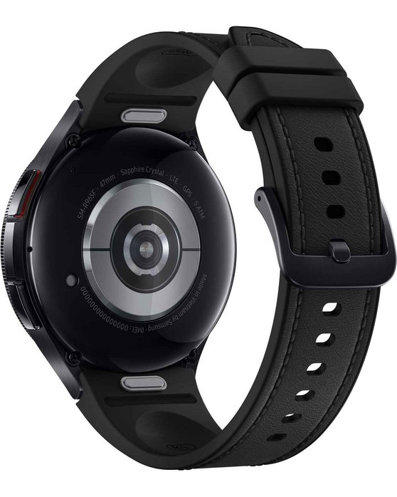 Samsung Galaxy Watch 6 Classic 47mm Black LTE with Black Combined Materials Strap