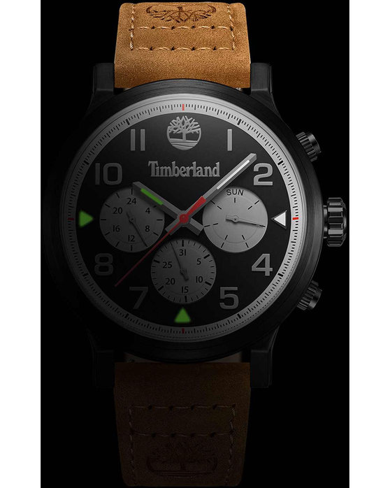 TIMBERLAND Pancher Brown Leather Strap