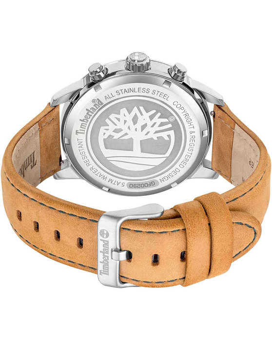 Ρολόι TIMBERLAND Parkman Brown Leather Strap - TDWGF0029001