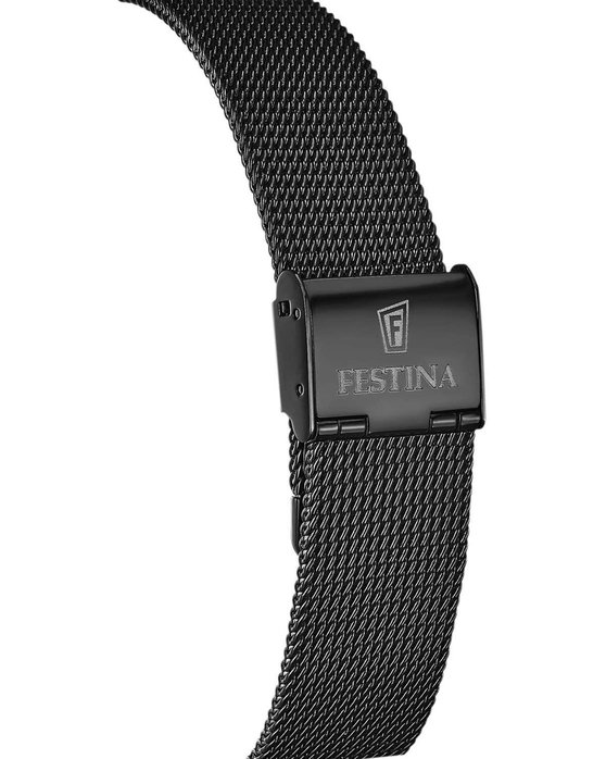 FESTINA Automatic Black Stainless Steel Bracelet