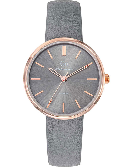 GO Mademoiselle Grey Leather Strap