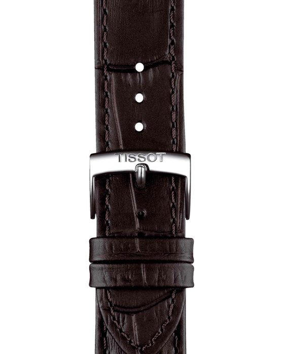 TISSOT T-Classic PR 100 Brown Leather Strap