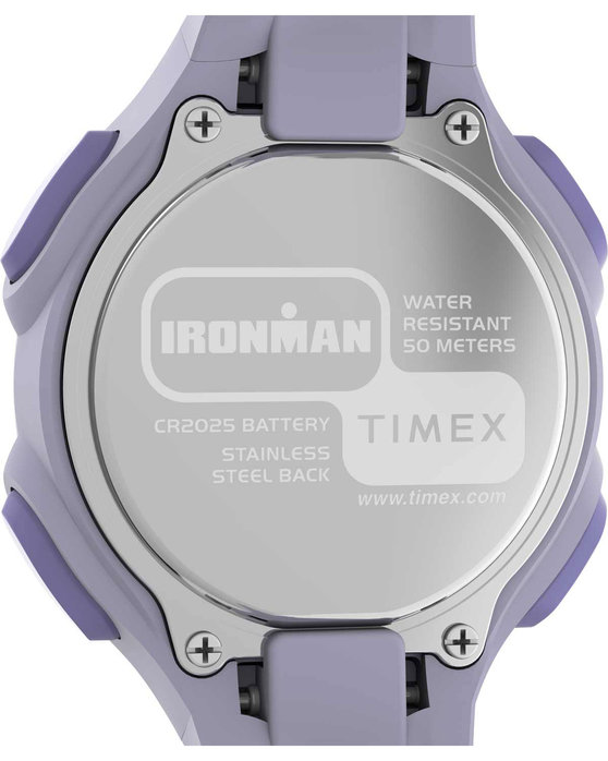 TIMEX Ironman 30 Chronograph Purple Polyurethane Strap