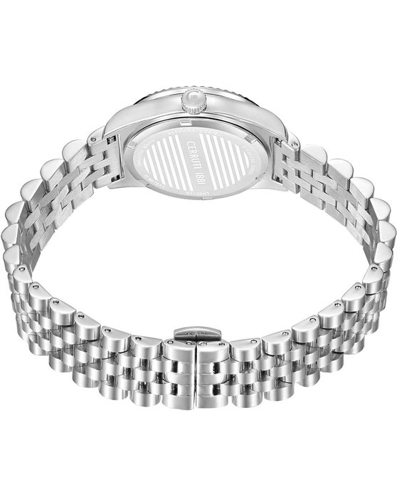 CERRUTI Baccio Silver Stainless Steel Bracelet
