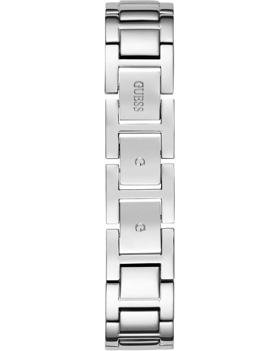 GUESS Runaway Crystals Silver Stainless Steel Bracelet