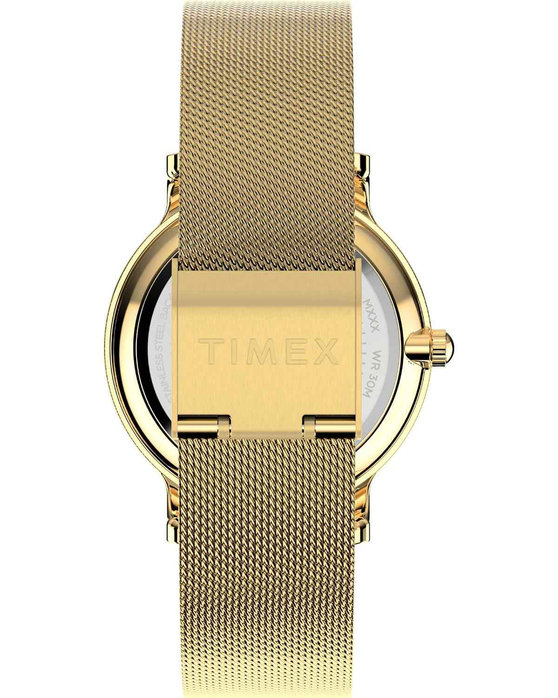 TIMEX Trend Transcend Crystals Gold Stainless Steel Bracelet
