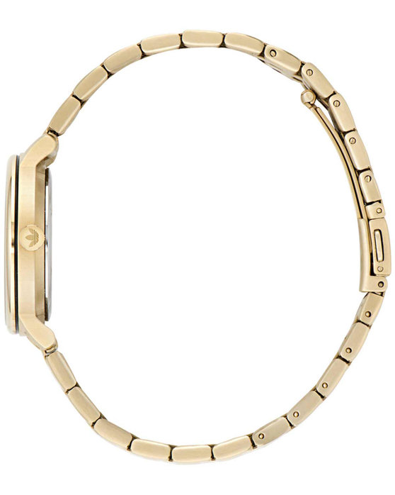 ADIDAS ORIGINALS Code One Gold Stainless Steel Bracelet