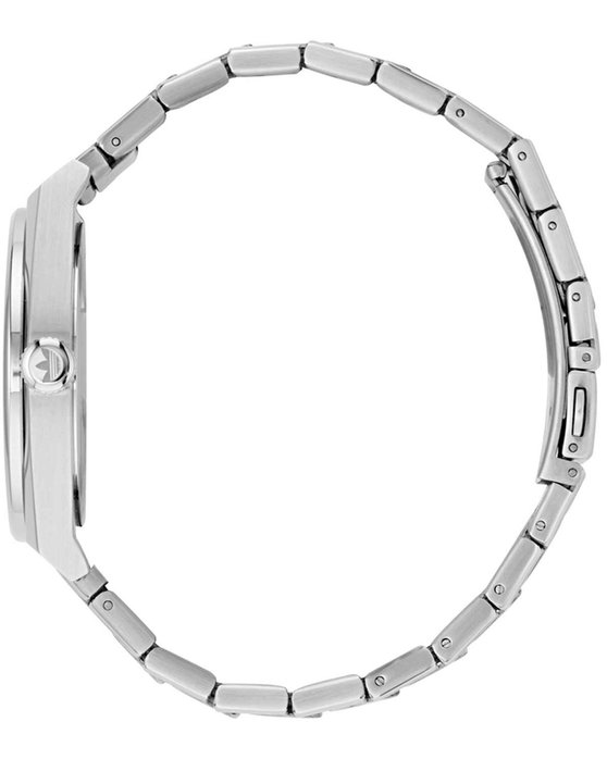 ADIDAS ORIGINALS Code Five Silver Stainless Steel Bracelet